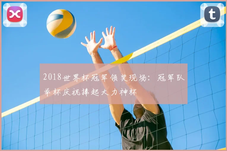 2018世界杯冠军领奖现场：冠军队举杯庆祝捧起大力神杯